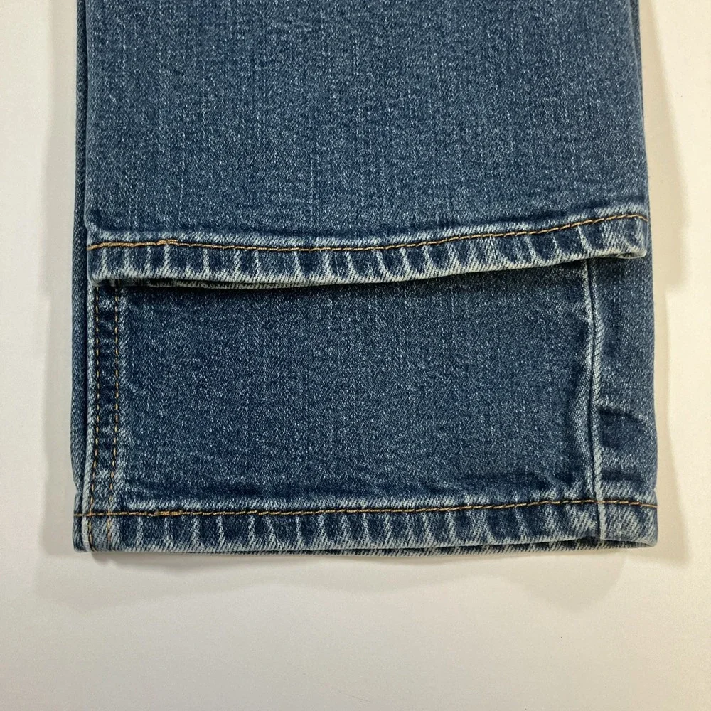 Levi's 541 Jeans Mens 30x28 Athletic Taper Stretch Blue Medium Wash Denim